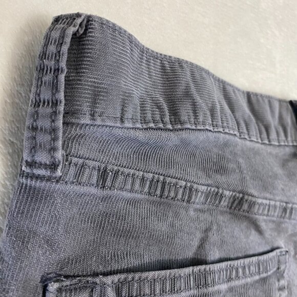 Banana Republic Pants Mens 36x33 Slim Fit Gray Chino Casual Corduroy - Picture 8 of 11